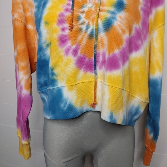 DAYDREAMER Double Trouble Tie Dye Hoodie XS - Picture 4 of 11